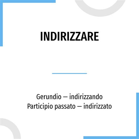 indirizzare .